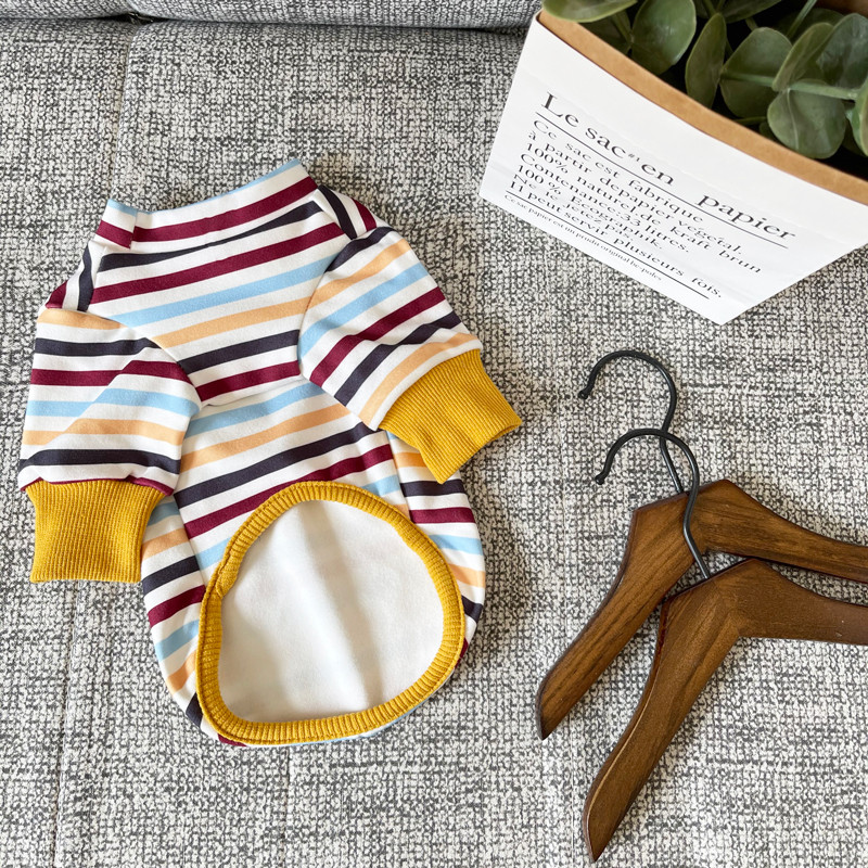 Meleg mellény Kétrészes pamutkabát Őszi és téli kölyökruha Kis és közepes kutyafenekes ing öltöny Kisállatruházat XS-XXL