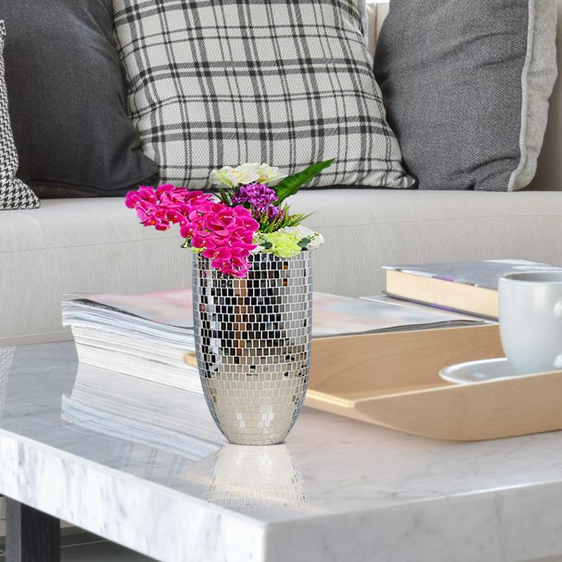 Nauji lipnūs tikrojo stiklo amatų mini kvadratiniai veidrodžiai mozaikinės plytelės lipdukai vonios kambarys, pasidaryk pats, rankų darbo diskoteka kamuolys, amatų namų dekoras