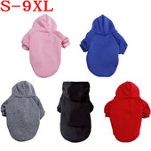 Masīva suņu jaka Mētelis Hoodies Džemperis mājdzīvnieku apģērbs Samll Vidēji lieliem suņiem Labradora franču buldoga Jorkšīras apģērbs S-9XL