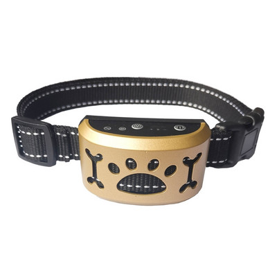 K5DC riešanas kakla siksna Dog pretrešanas ierīces apmācības ierīce 7 regulējami jutības līmeņi riešanas kontrole apturēt riešanu humāna apmācība