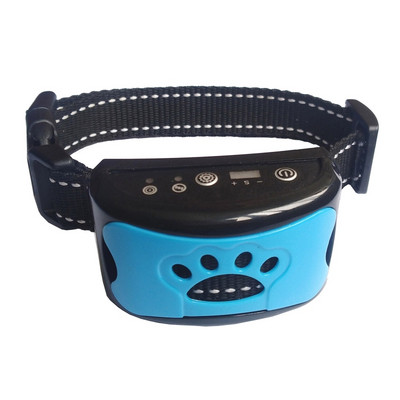 K5DC riešanas kakla siksna Dog pretrešanas ierīces apmācības ierīce 7 regulējami jutības līmeņi riešanas kontrole apturēt riešanu humāna apmācība