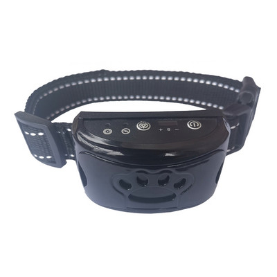 K5DC riešanas kakla siksna Dog pretrešanas ierīces apmācības ierīce 7 regulējami jutības līmeņi riešanas kontrole apturēt riešanu humāna apmācība