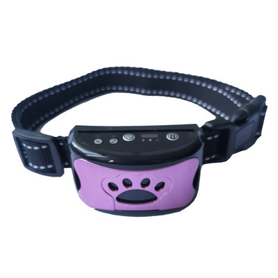 K5DC riešanas kakla siksna Dog pretrešanas ierīces apmācības ierīce 7 regulējami jutības līmeņi riešanas kontrole apturēt riešanu humāna apmācība