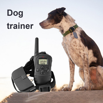 Περιλαίμιο εκπαίδευσης σκύλων με τηλεχειριστήριο υπερήχων Συσκευή κατά του γαβγίσματος Τροφοδοτείται από μπαταρία Σκύλος σταματά να γαβγίζει Ηλεκτρικά προϊόντα για κατοικίδια