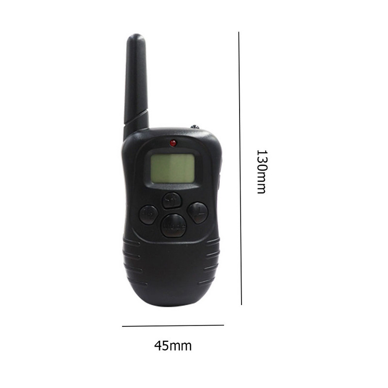 Ultrahangos kutyakiképző nyakörv Távirányító ugatásgátló eszköz Akkumulátorral működő kutyaugatásgátló elektromos kisállattermékek