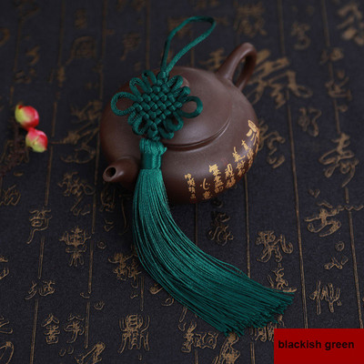 2Gb Pušķis Ķīniešu mezgli Pušķis Roku darbs Zīdaini Floss Amatniecības pušķis ar cilpu DIY Amatniecības nodošanas dekoru aksesuāri