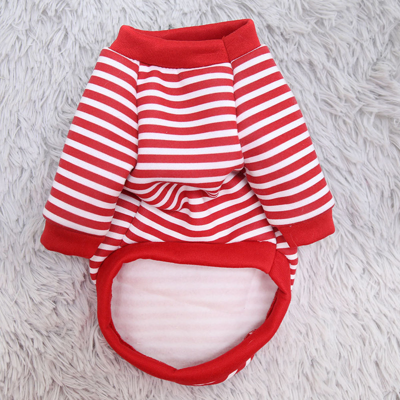 Jesen Zima Odjeća za pse sa slatkim plišanim medvjedom Puglica na pruge s kapuljačom Modni pulover za pse za kućne ljubimce Medvjed iz crtanog filma Ležerna oprema za kućne ljubimce