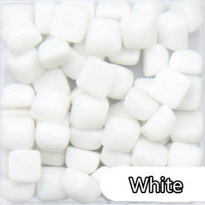 100 g/3,52 unces (apmēram 300 gab.) 0,58 cm kvadrātveida glazūras nefrīta mozaīkas flīzes DIY amatniecības flīžu mozaīkas izgatavošanas materiāli vairākās krāsās pēc izvēles