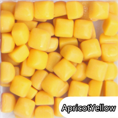 100 g/3,52 unces (apmēram 300 gab.) 0,58 cm kvadrātveida glazūras nefrīta mozaīkas flīzes DIY amatniecības flīžu mozaīkas izgatavošanas materiāli vairākās krāsās pēc izvēles