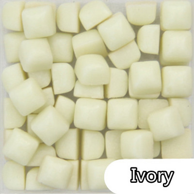 100 g/3,52 unces (apmēram 300 gab.) 0,58 cm kvadrātveida glazūras nefrīta mozaīkas flīzes DIY amatniecības flīžu mozaīkas izgatavošanas materiāli vairākās krāsās pēc izvēles