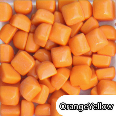 100 g/3,52 unces (apmēram 300 gab.) 0,58 cm kvadrātveida glazūras nefrīta mozaīkas flīzes DIY amatniecības flīžu mozaīkas izgatavošanas materiāli vairākās krāsās pēc izvēles