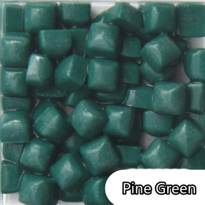 100 g/3,52 unces (apmēram 300 gab.) 0,58 cm kvadrātveida glazūras nefrīta mozaīkas flīzes DIY amatniecības flīžu mozaīkas izgatavošanas materiāli vairākās krāsās pēc izvēles