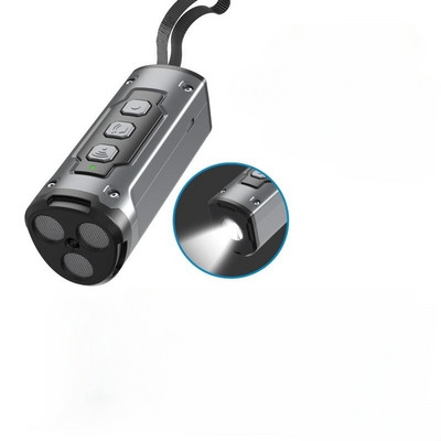 2023 m. išleidimo naminių šunų repeleris Ultragarsinis šunų dresavimo įrenginys Įkraunamas nuo šunų lojimo atgrasymo prietaisas su LED žibintuvėliu