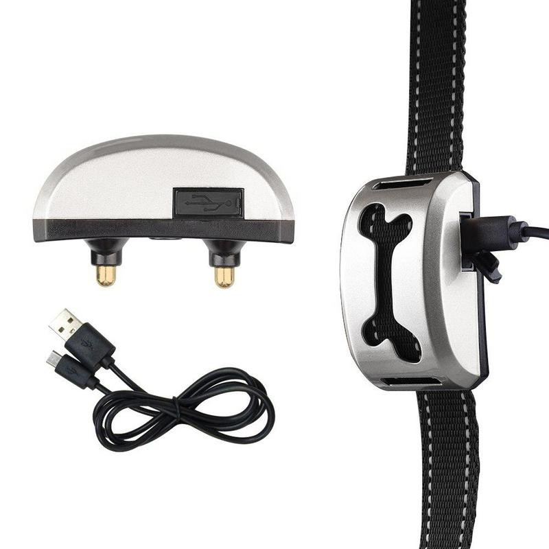 Regulējama pret elektriska ūdensnecaurlaidīga automātiska riešana uzlādējama trieciendroša riešanas apmācība 2021. gada apturēšanas kakla siksna, suņu kontrole humāna jauna