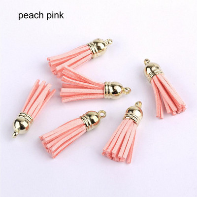 10GAB 3cm Mini pušķi Vintage ādas zamšādas pušķi Tālruņa pušķi priekš DIY Amatniecības rotaslietas Atradumi Kulonu Auskari Aksesuāri