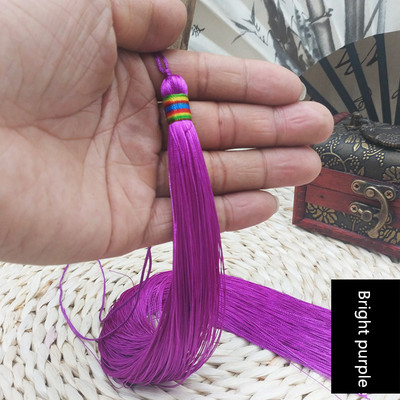 2GAB 33CM ļoti garš pinums pušķis DIY rotaslietas mājas tekstila aizkars apģērbs Dekoratīvs izgatavošanas piekariņi Kuloni Amatniecības pušķi