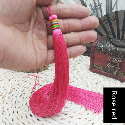 2GAB 33CM ļoti garš pinums pušķis DIY rotaslietas mājas tekstila aizkars apģērbs Dekoratīvs izgatavošanas piekariņi Kuloni Amatniecības pušķi