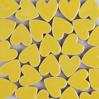 20 gab (aptuveni 85 g/3 unces) sirds formas porcelāna mozaīkas flīzes 2,3 * 2,3 * 0,5 cm 10 krāsas Izvēles DIY Mosaic Craft keramikas flīzes