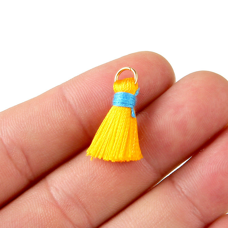 30Gb Krāsa Mini Pušķis Bārkstis DIY Materiāls Kokvilnas aukla Pušķu Apdare Apģērbi Aizkari Dekoratīvi Pušķi Mežģīņu Lentes Aksesuāri