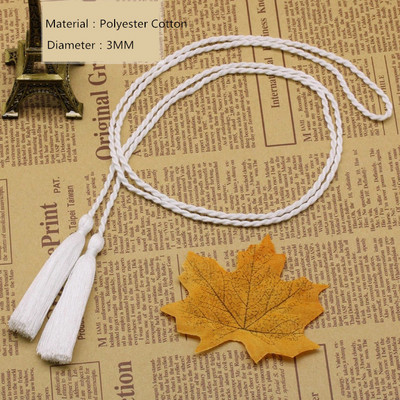 5PCS Poliester pamuk dvoglava užad traka rese kućni tekstil zavjese odjeća privjesak rukotvorine rese DIY ukrasi odjeće