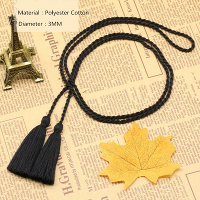 5PCS Poliester pamuk dvoglava užad traka rese kućni tekstil zavjese odjeća privjesak rukotvorine rese DIY ukrasi odjeće