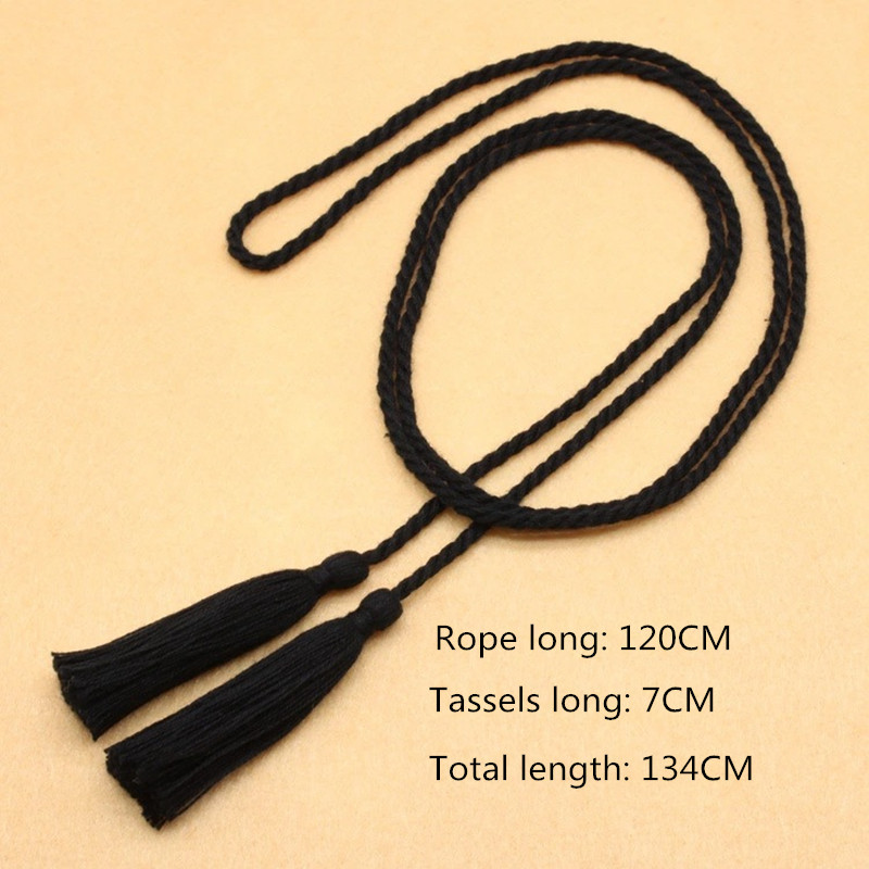 5PCS Poliester pamuk dvoglava užad traka rese kućni tekstil zavjese odjeća privjesak rukotvorine rese DIY ukrasi odjeće