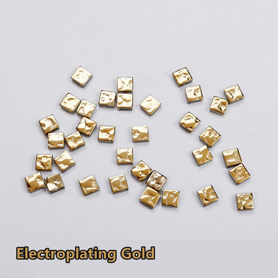 100db (100g/3.52oz) fényes mázas üvegmozaik csempe, 4 mm/0,16 hüvelyk vastagság 1 cm/0,39 hüvelyk négyzet alakú kézműves csempemozaik készítő anyagok