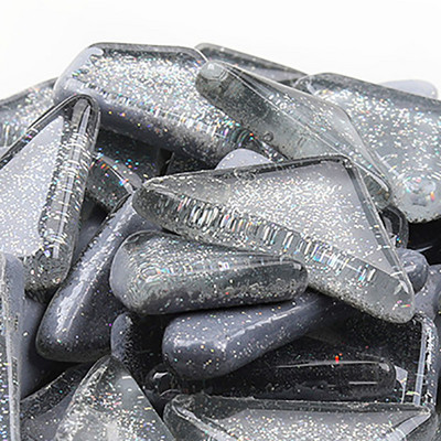 100 gramm/szett barkácsolás szabálytalan sima üvegmozaik kövek mozaik üvegkavics kézműves anyag kirakós mozaik készítéshez