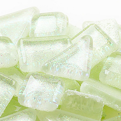 100 gramm/szett barkácsolás szabálytalan sima üvegmozaik kövek mozaik üvegkavics kézműves anyag kirakós mozaik készítéshez