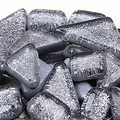 100 gramm/szett barkácsolás szabálytalan sima üvegmozaik kövek mozaik üvegkavics kézműves anyag kirakós mozaik készítéshez