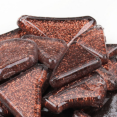 100 gramm/szett barkácsolás szabálytalan sima üvegmozaik kövek mozaik üvegkavics kézműves anyag kirakós mozaik készítéshez