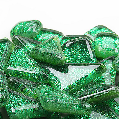 100 gramm/szett barkácsolás szabálytalan sima üvegmozaik kövek mozaik üvegkavics kézműves anyag kirakós mozaik készítéshez