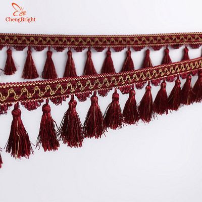 CHENGBRIGHT aukštos kokybės 1 kiemas 10 cm ilgio poliesterio nėrinių kutai gėlių langų audiniai nėriniai vestuviniai aksesuarai tekstiliniai kutai