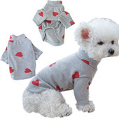 Sirds raksta Suņu kapuces Suņu Apģērbs Kaķu Pulovers Krekls Apkakle Mājdzīvnieku Svīteri maziem Suņiem Čivavas kucēna apakškrekli