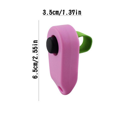 Консумативи за обучение на домашни любимци Щракащ звуков щракач Кучешки консумативи Тренировъчен сирена Щракащ Звуков наръчник Издръжлив щракащ щракач за кучета