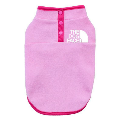 Suņu ziemas plīša džemperis āra silts divu pēdu mētelis kucēnu apģērbi mājdzīvnieku apģērbi maziem un vidējiem suņiem buldogs čivava