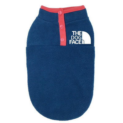 Suņu ziemas plīša džemperis āra silts divu pēdu mētelis kucēnu apģērbi mājdzīvnieku apģērbi maziem un vidējiem suņiem buldogs čivava