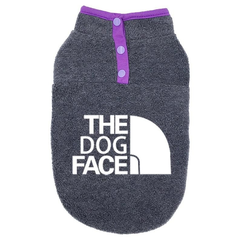 Suņu ziemas plīša džemperis āra silts divu pēdu mētelis kucēnu apģērbi mājdzīvnieku apģērbi maziem un vidējiem suņiem buldogs čivava