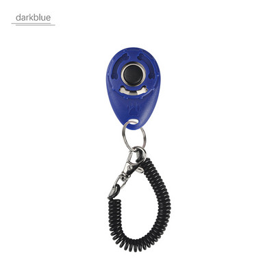 Spalvingas ovalus paspaudimas naminių šunų spyruoklinio dizaino mielas šuns letenų kaulų raštas su raktų pakabu Nešiojami garsūs augintinio dresavimo reikmenys