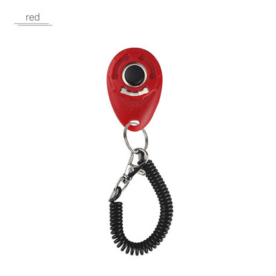 Spalvingas ovalus paspaudimas naminių šunų spyruoklinio dizaino mielas šuns letenų kaulų raštas su raktų pakabu Nešiojami garsūs augintinio dresavimo reikmenys