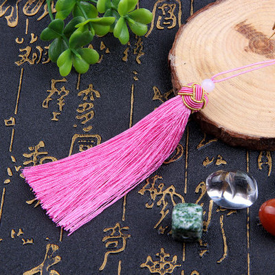 Trompetes ananāsu cepures pušķu piekabe Augstākās klases amatniecības izstrādājumi ar pušķi, ķīniešu mezglu kulonu rotājumi automašīnā piekarināmi laternas aizkaru rotājumi