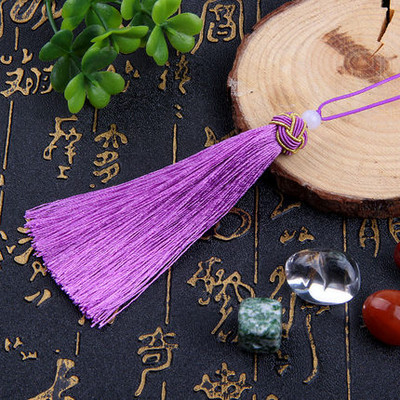 Trompetes ananāsu cepures pušķu piekabe Augstākās klases amatniecības izstrādājumi ar pušķi, ķīniešu mezglu kulonu rotājumi automašīnā piekarināmi laternas aizkaru rotājumi