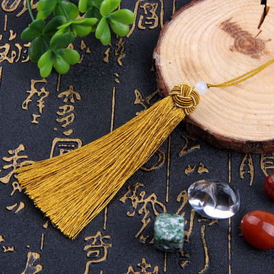 Trompetes ananāsu cepures pušķu piekabe Augstākās klases amatniecības izstrādājumi ar pušķi, ķīniešu mezglu kulonu rotājumi automašīnā piekarināmi laternas aizkaru rotājumi