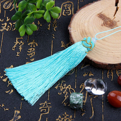 Trompetes ananāsu cepures pušķu piekabe Augstākās klases amatniecības izstrādājumi ar pušķi, ķīniešu mezglu kulonu rotājumi automašīnā piekarināmi laternas aizkaru rotājumi