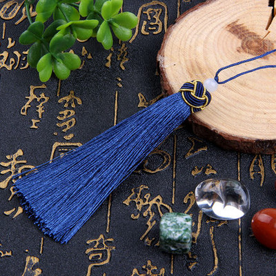 Trompetes ananāsu cepures pušķu piekabe Augstākās klases amatniecības izstrādājumi ar pušķi, ķīniešu mezglu kulonu rotājumi automašīnā piekarināmi laternas aizkaru rotājumi