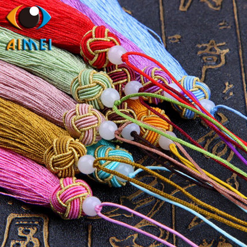 Trompetes ananāsu cepures pušķu piekabe Augstākās klases amatniecības izstrādājumi ar pušķi, ķīniešu mezglu kulonu rotājumi automašīnā piekarināmi laternas aizkaru rotājumi