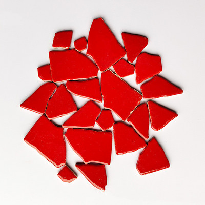 Zilā un baltā porcelāna fragmenti 3 unces/85 g (4–5 gab.) Keramikas mozaīkas flīzes DIY amatniecības flīžu mozaīkas izgatavošanas materiāli