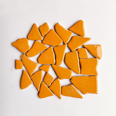 Zilā un baltā porcelāna fragmenti 3 unces/85 g (4–5 gab.) Keramikas mozaīkas flīzes DIY amatniecības flīžu mozaīkas izgatavošanas materiāli