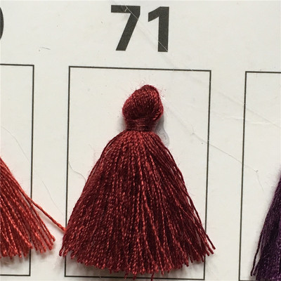 50gab 27mm kokvilnas pušķis mobilā telefona aizkariem, atslēgas rotaslietas auskari apģērbu izgatavošanai, aksesuāri C62-C92