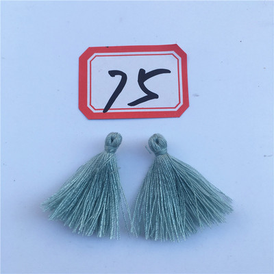 50gab 27mm kokvilnas pušķis mobilā telefona aizkariem, atslēgas rotaslietas auskari apģērbu izgatavošanai, aksesuāri C62-C92